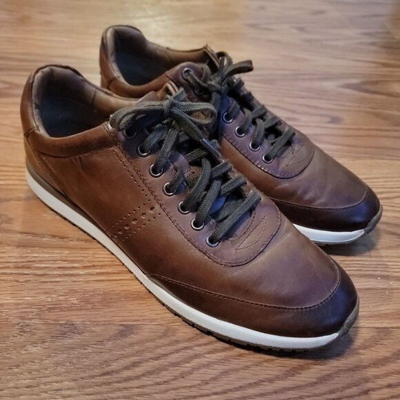 Mens Bacco Bucci Century Size 9.5 tan - Picture 1 of 5